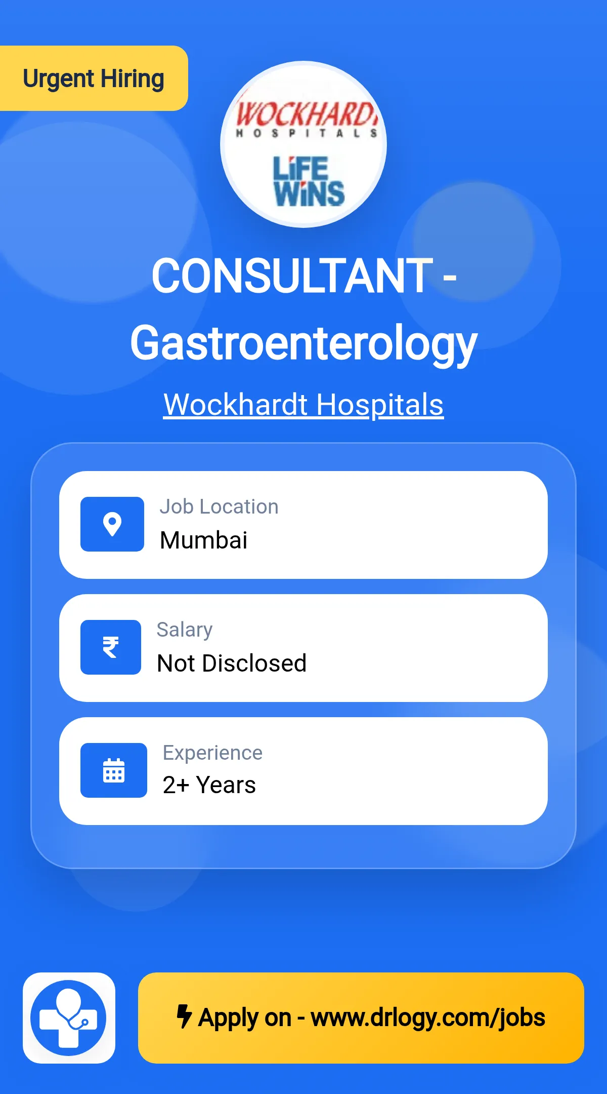 CONSULTANT - Gastroenterology