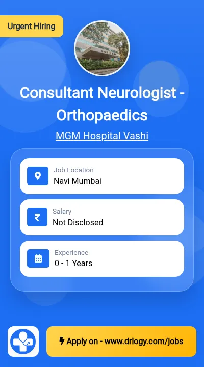 Consultant Neurologist -Orthopaedics