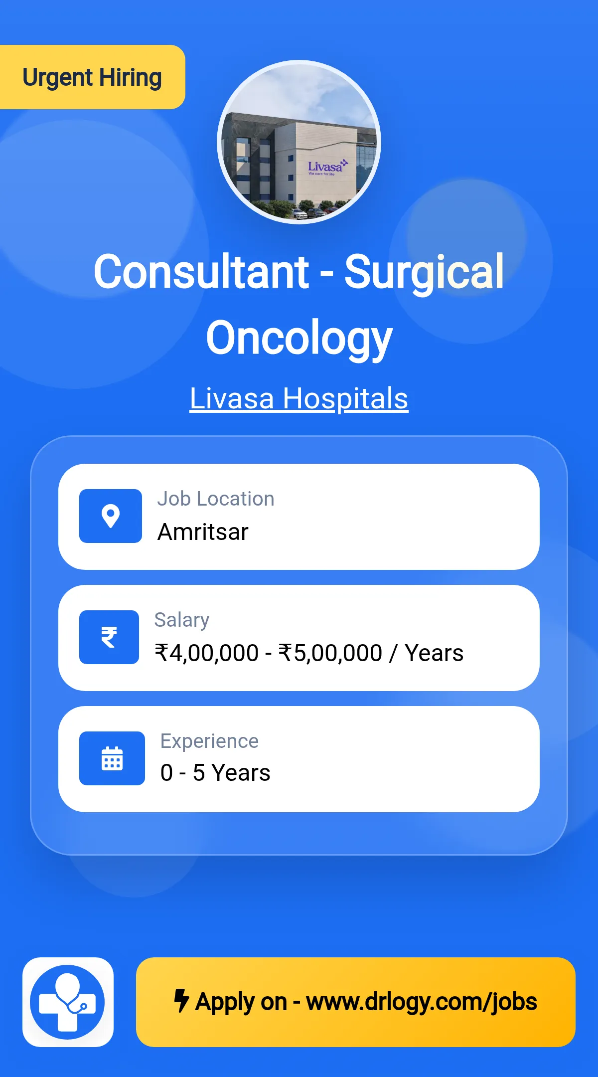 Consultant - Surgical Oncology
