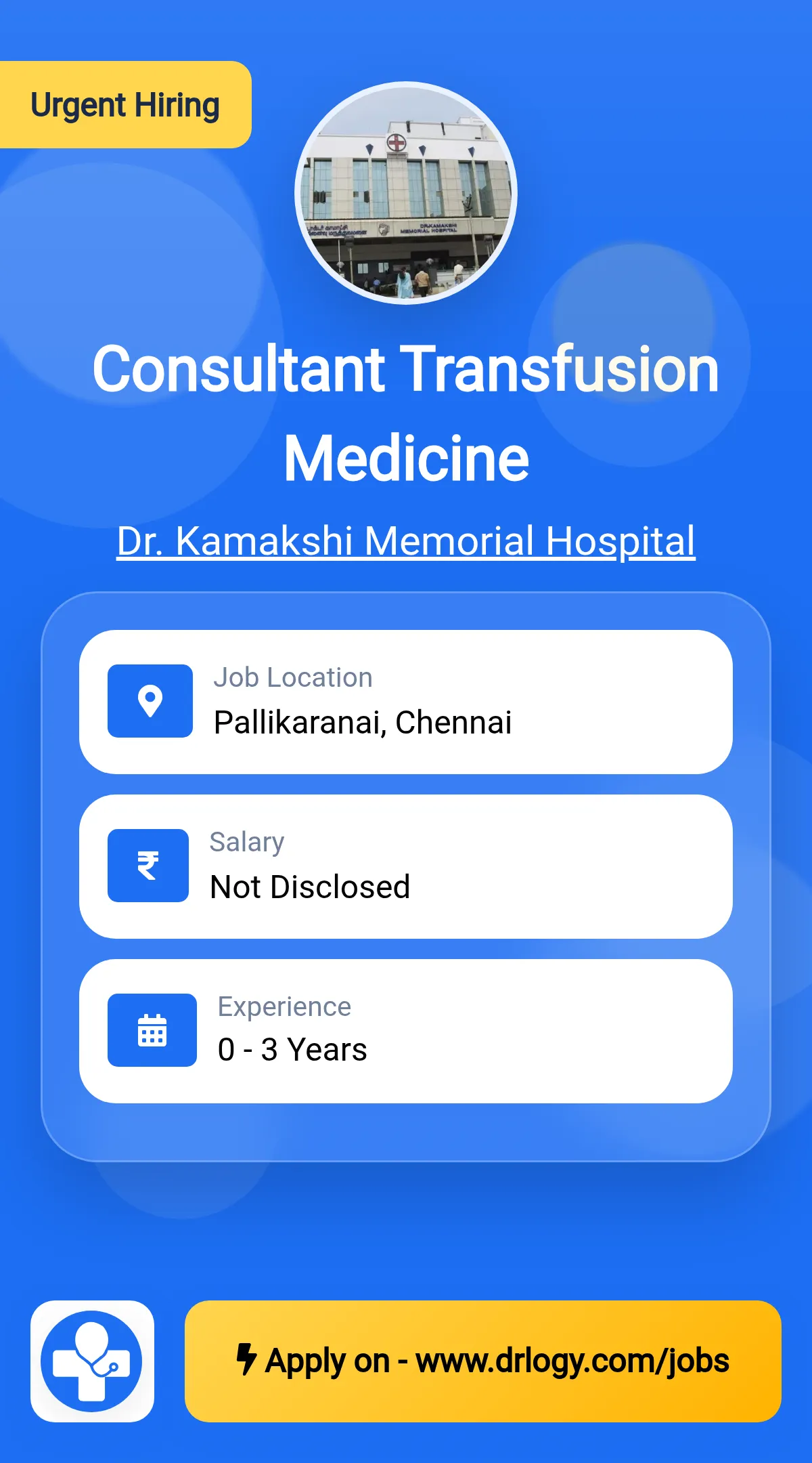 Consultant Transfusion Medicine