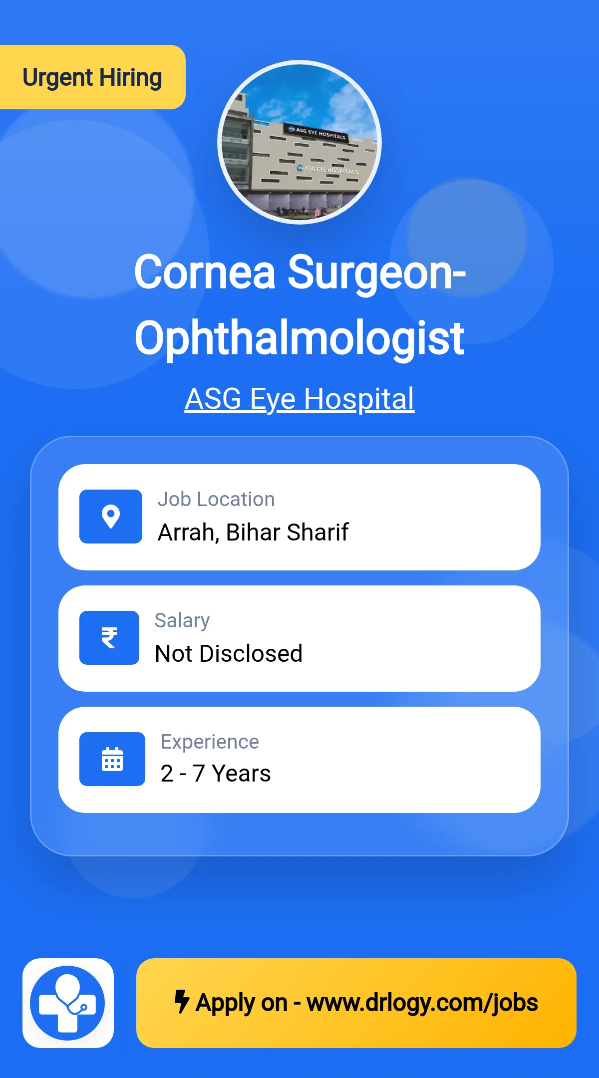 Cornea Surgeon-Ophthalmologist