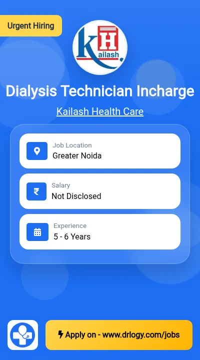 Dialysis Technician Incharge
