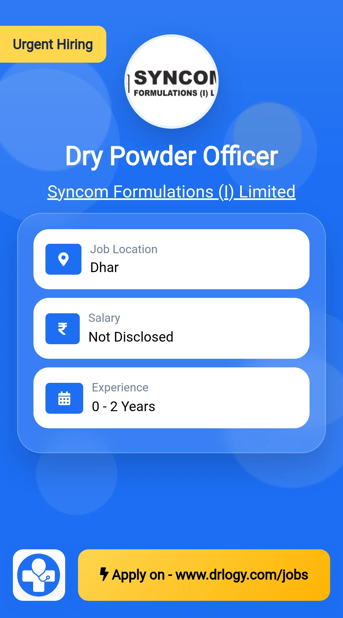 Dry Powder Officer