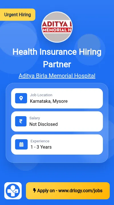 Health Insurance Hiring Partner Job in Mysore at Aditya Birla Memorial Hospital