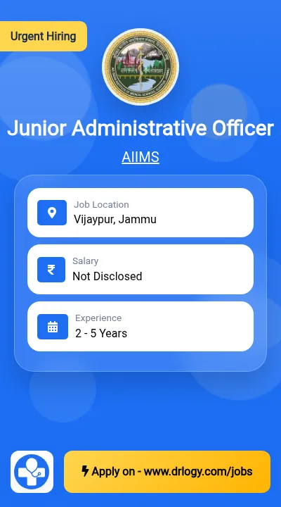 Junior Administrative Officer