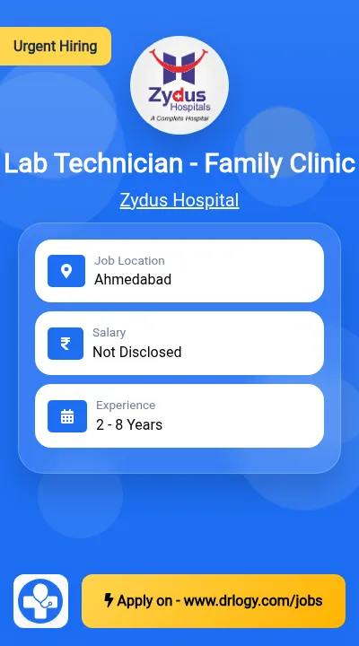 Lab Technician - Family Clinic
