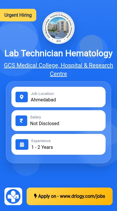 Lab Technician Hematology