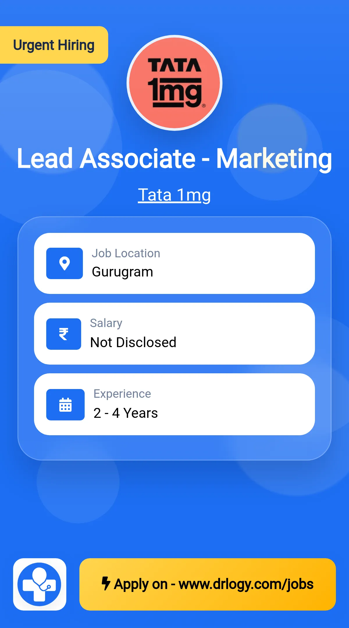 Lead Associate - Marketing