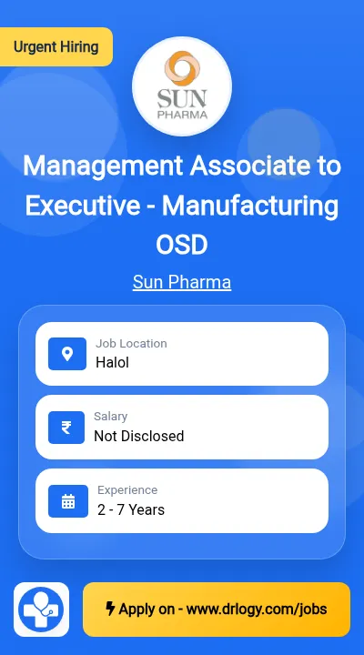 Management Associate to Executive - Manufacturing OSD