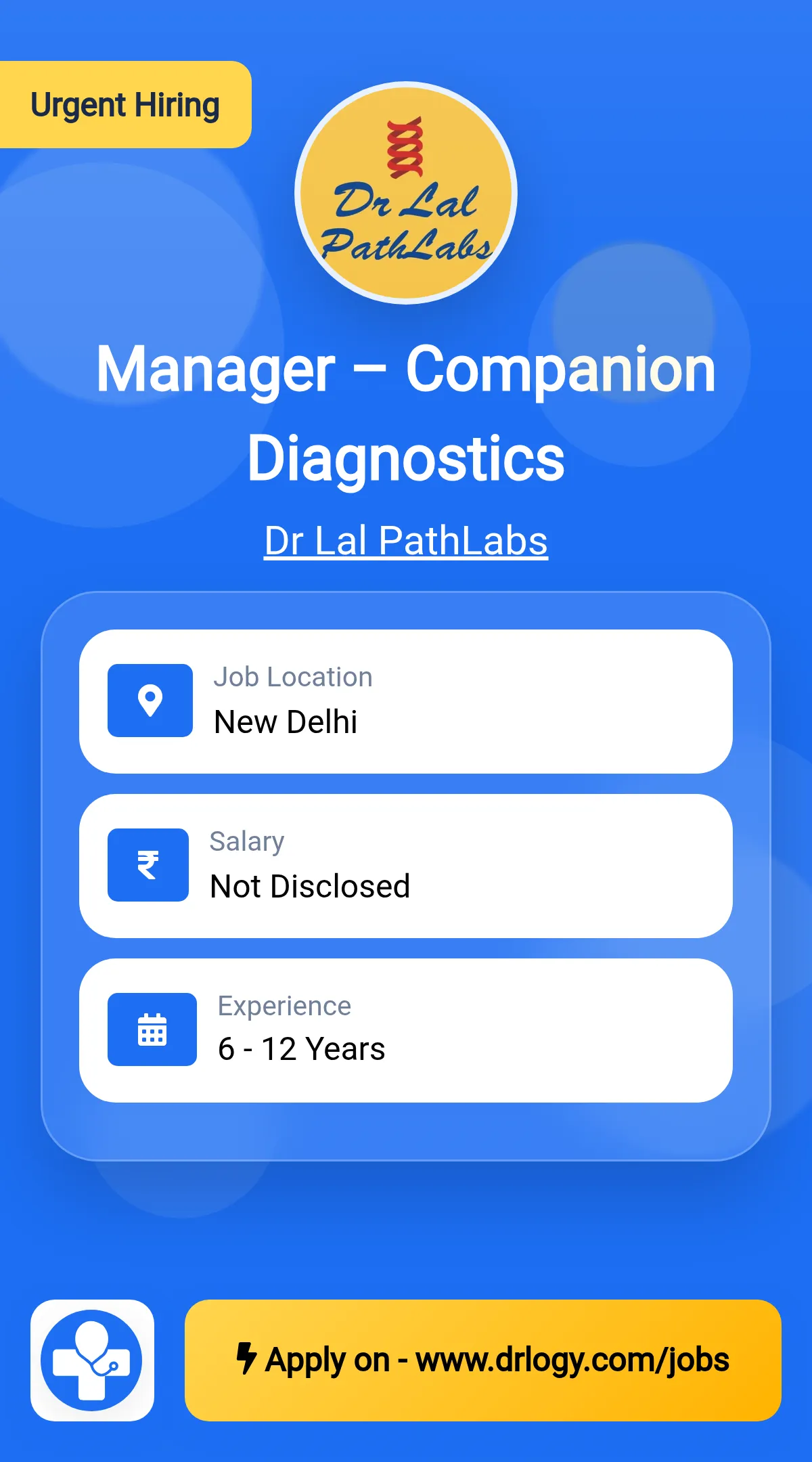 Manager – Companion Diagnostics