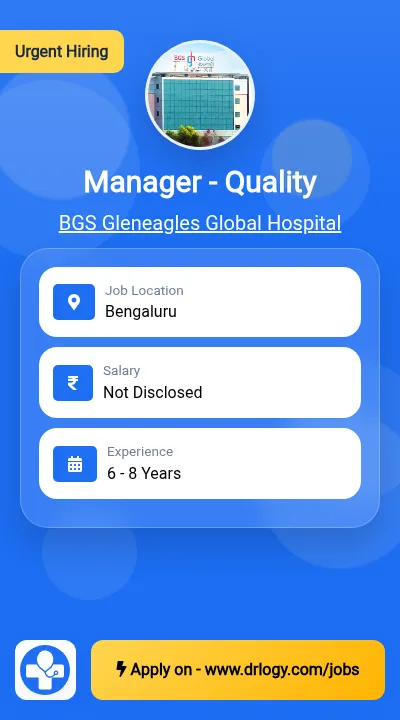 Manager - Quality