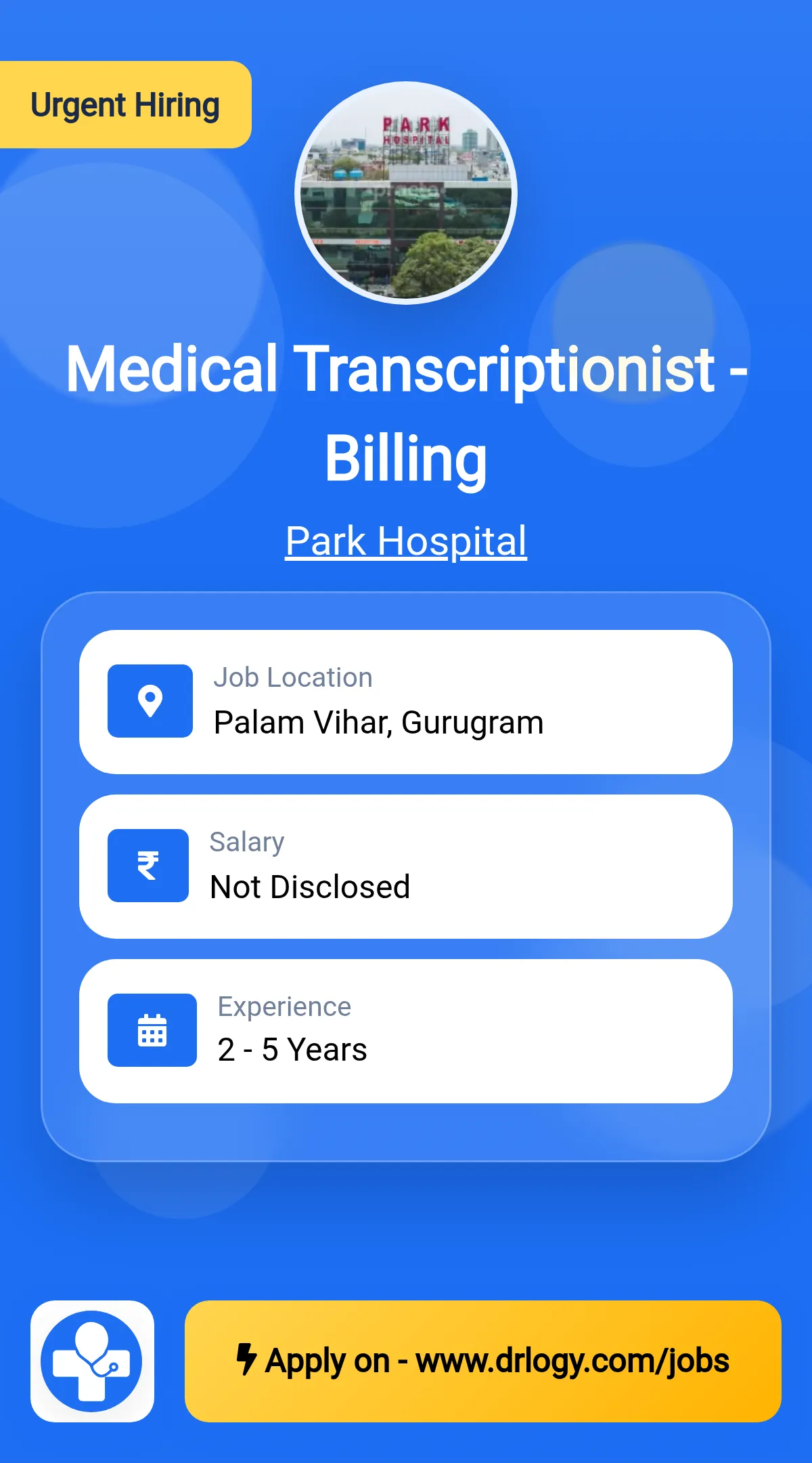 Medical Transcriptionist - Billing