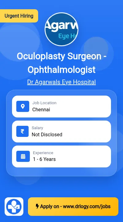 Oculoplasty Surgeon - Ophthalmologist
