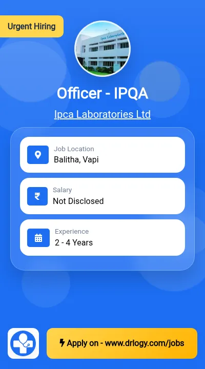 Officer - IPQA