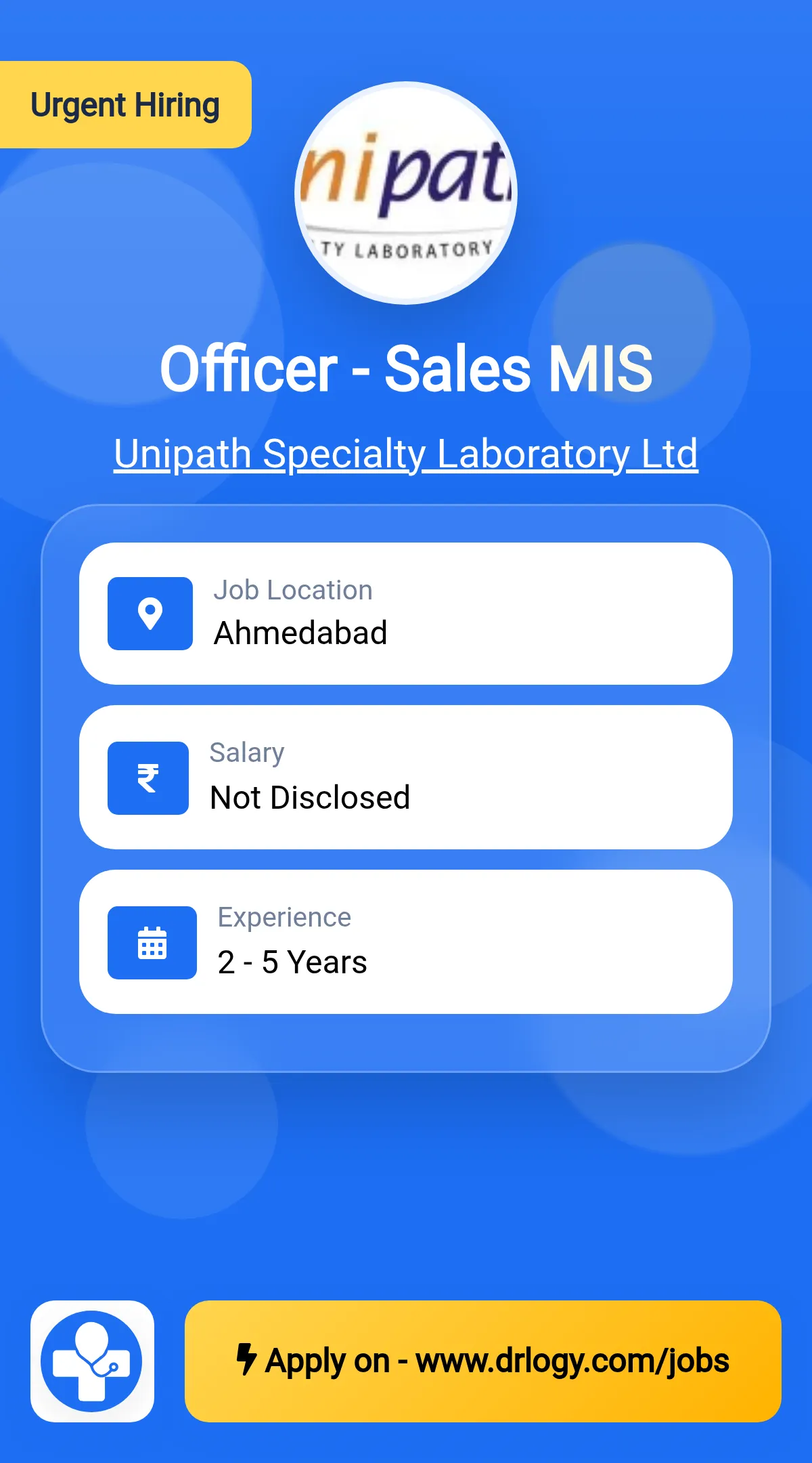 Officer - Sales MIS
