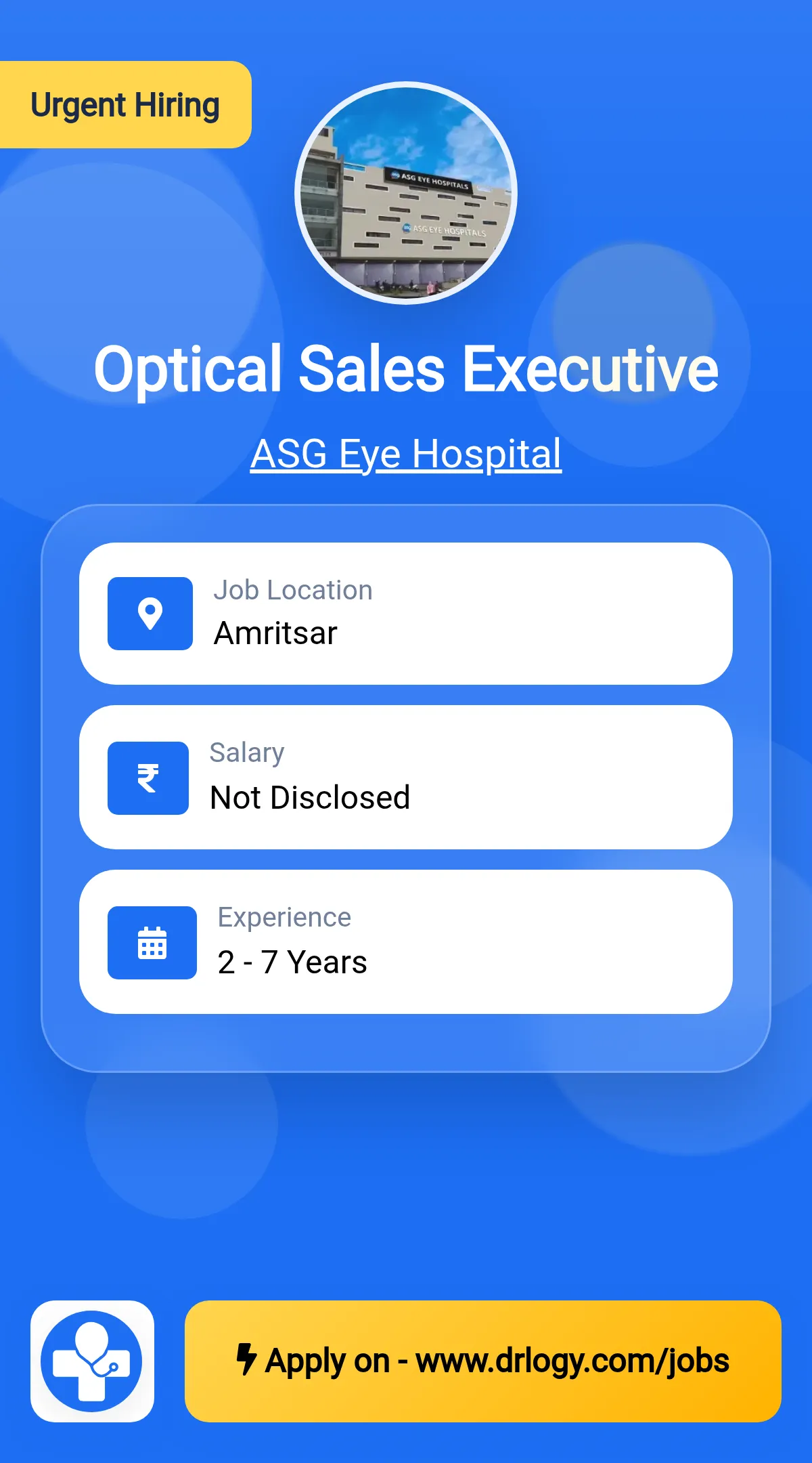 Optical Sales Executive
