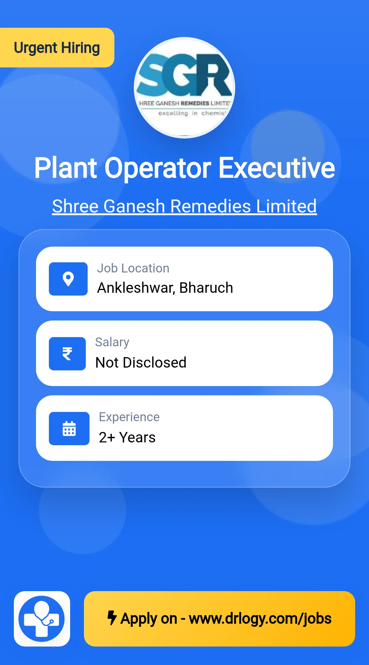 Plant Operator Executive