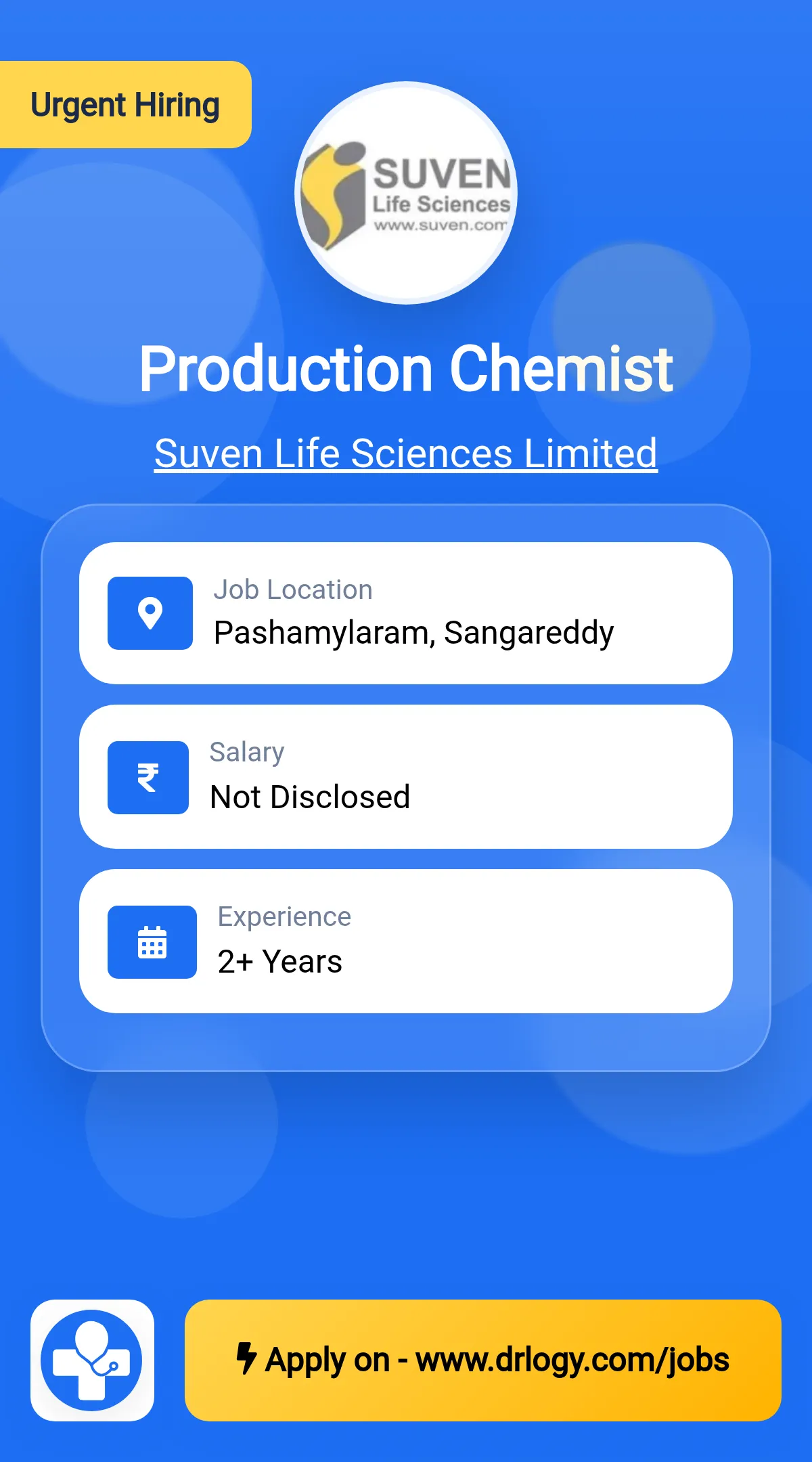 Production Chemist