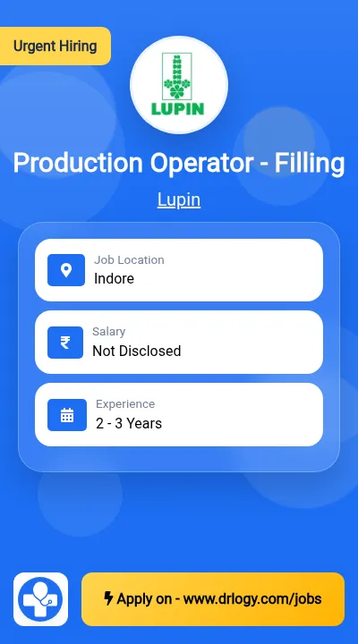 Production Operator - Filling