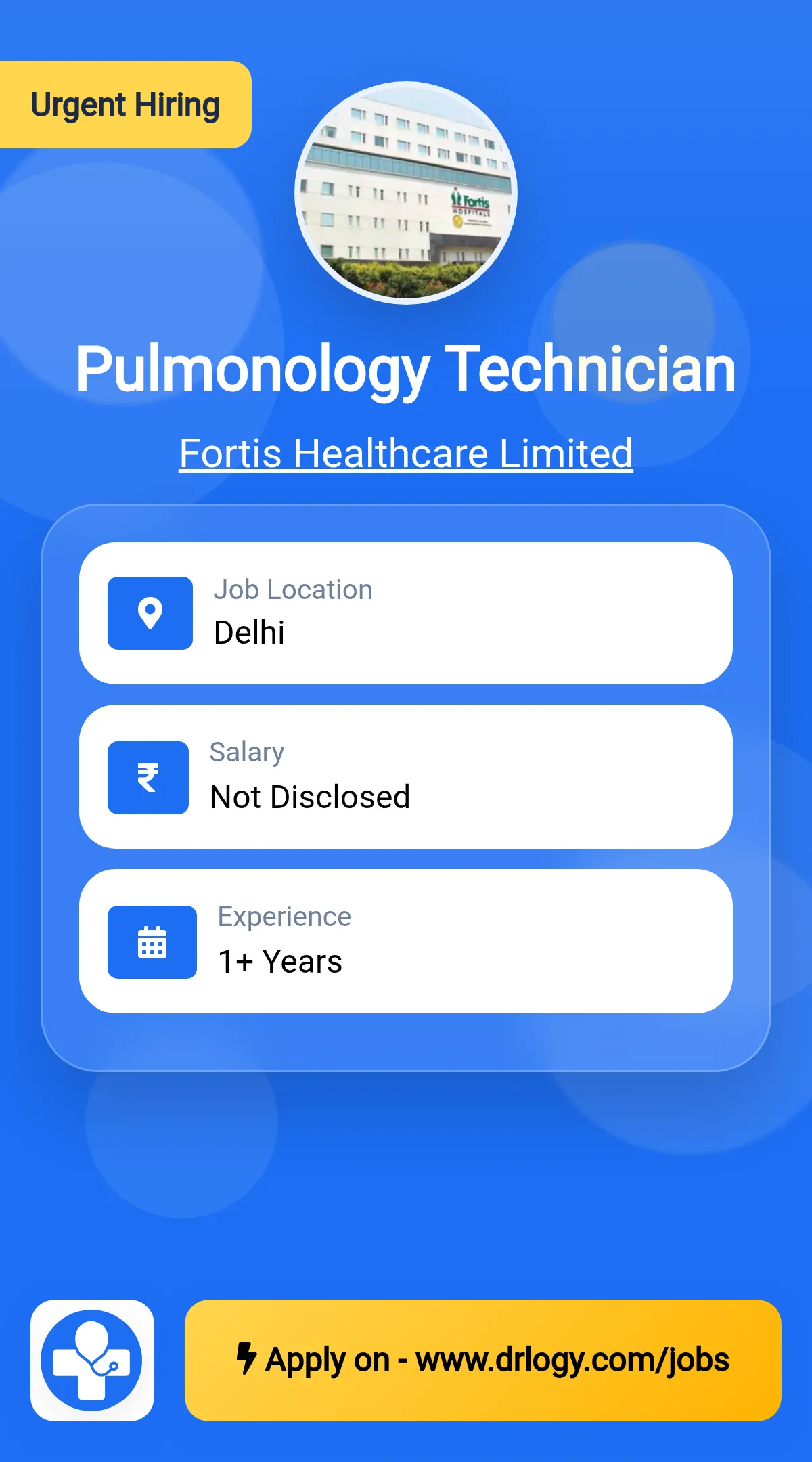 Pulmonology Technician