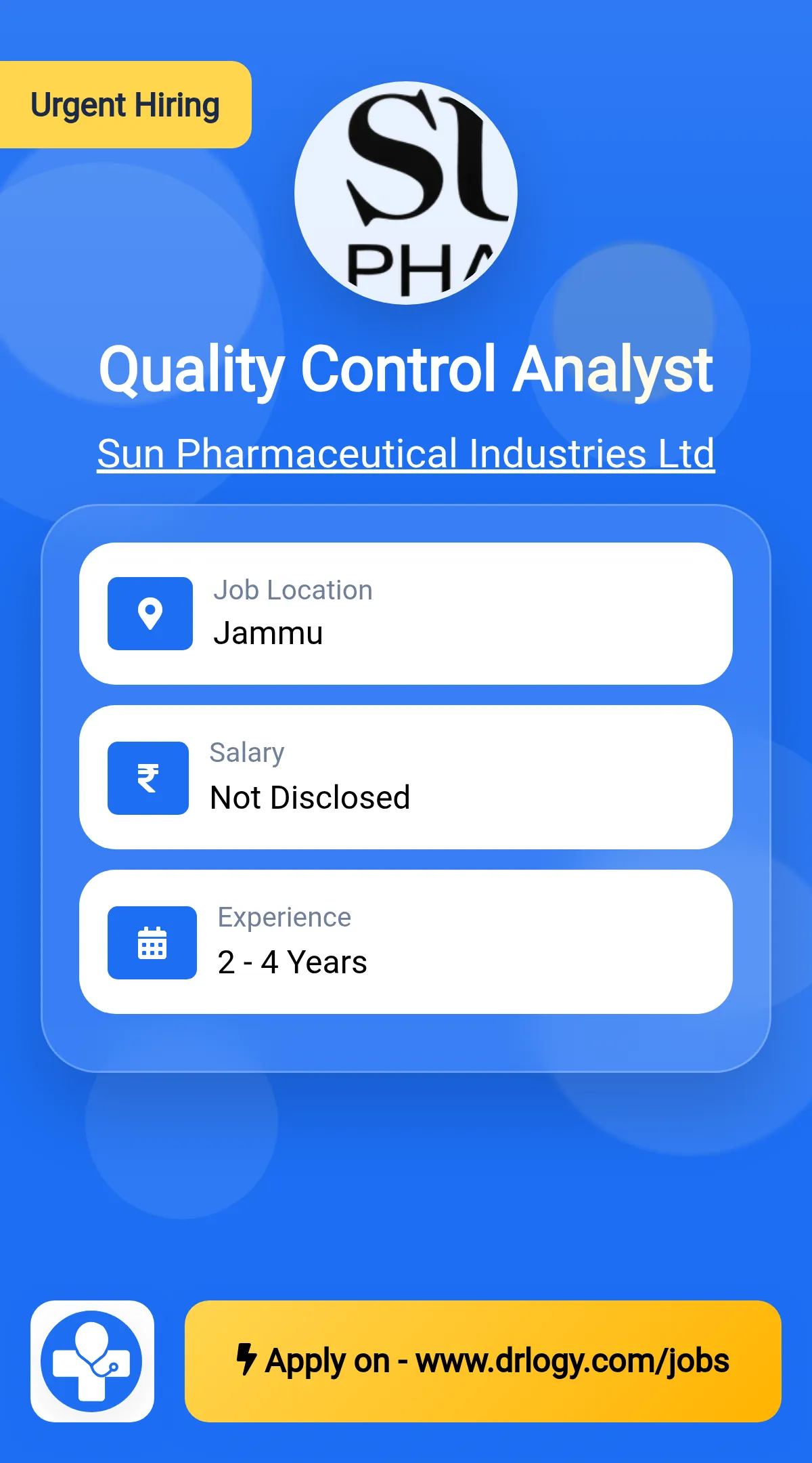 Quality Control Analyst