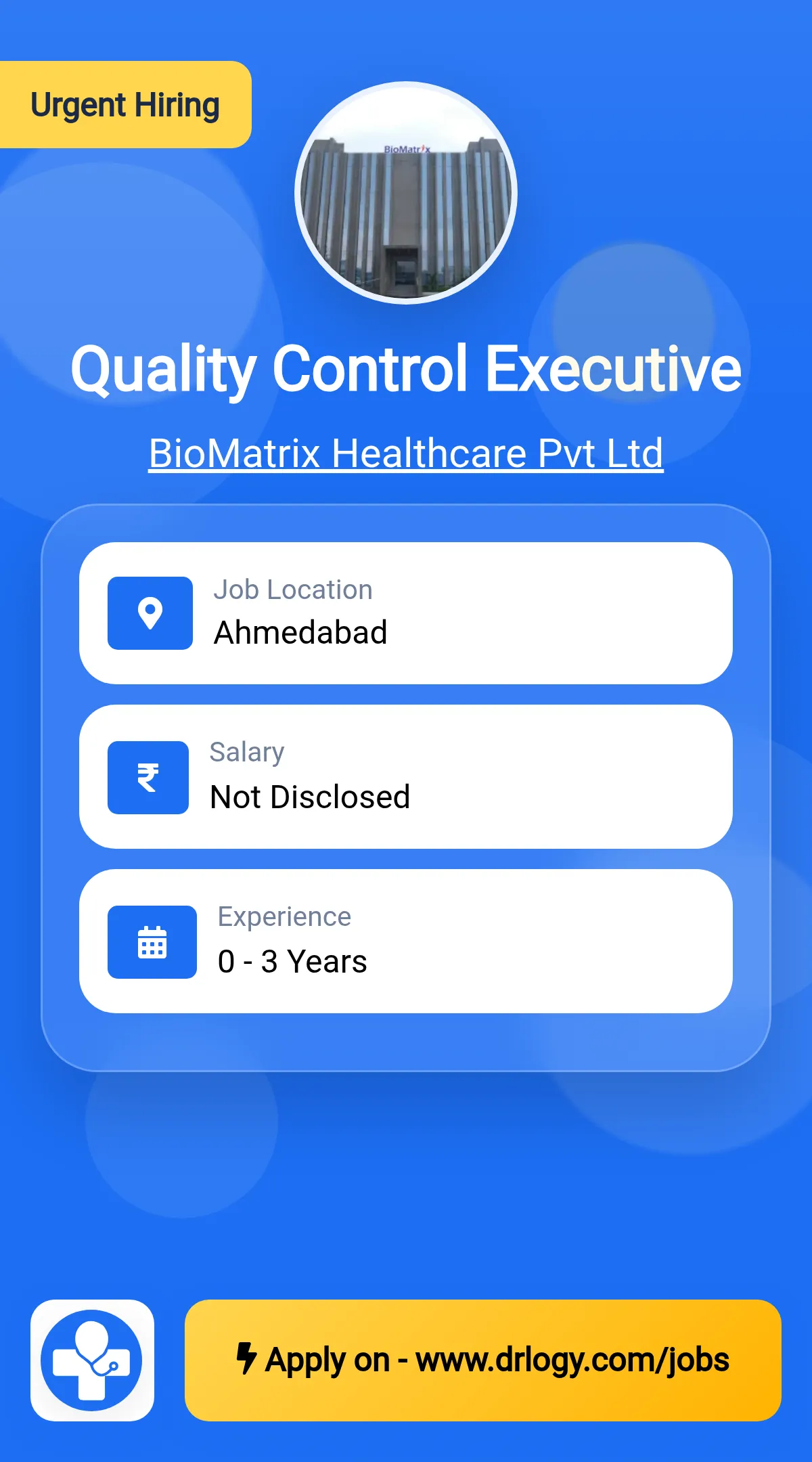 Quality Control Executive