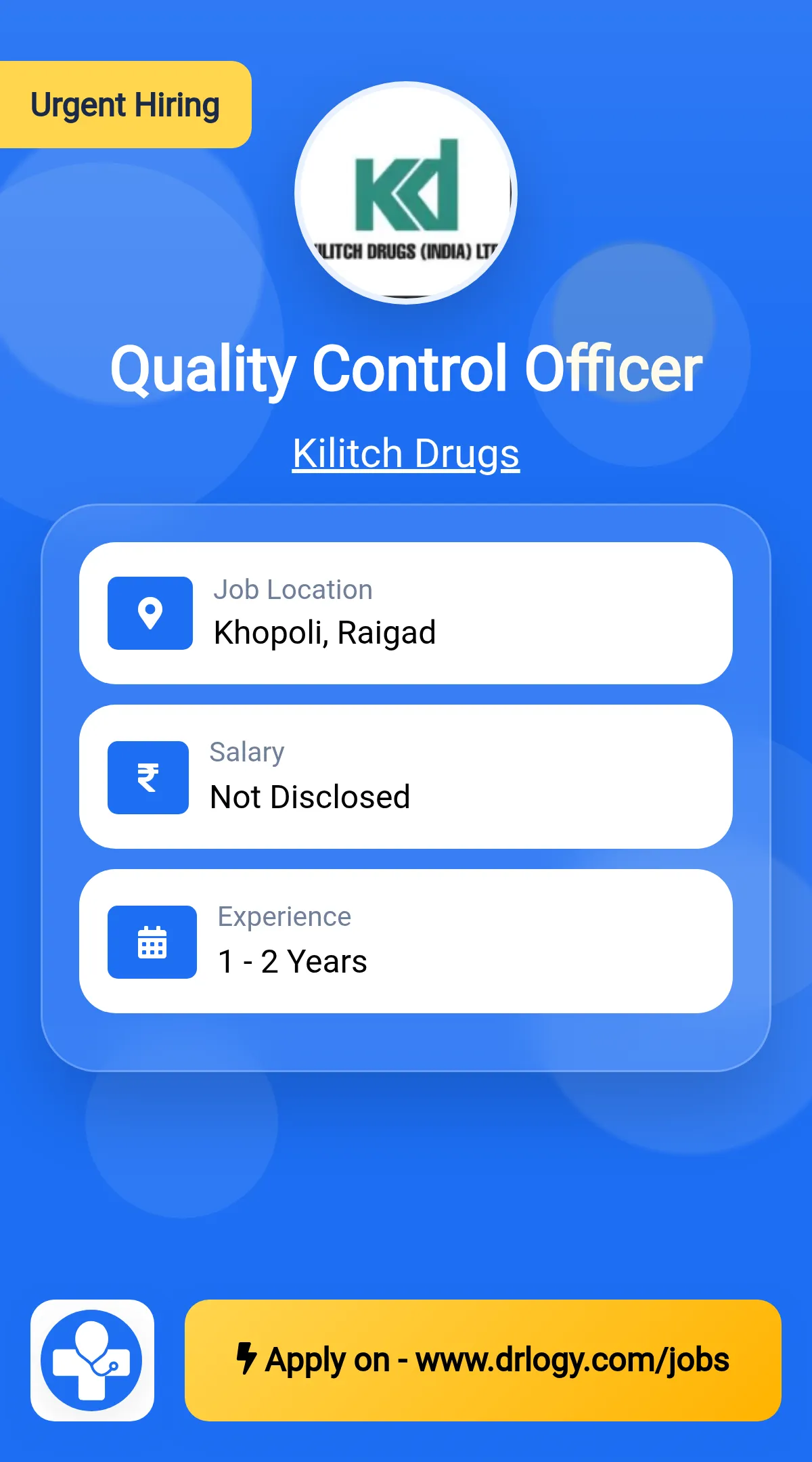 Quality Control Officer