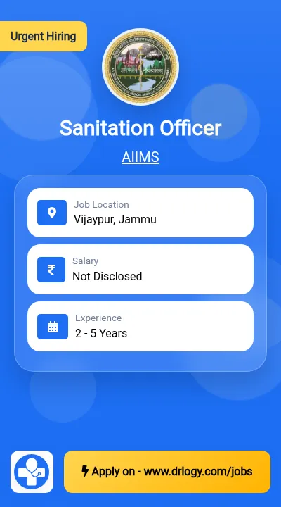 Sanitation Officer