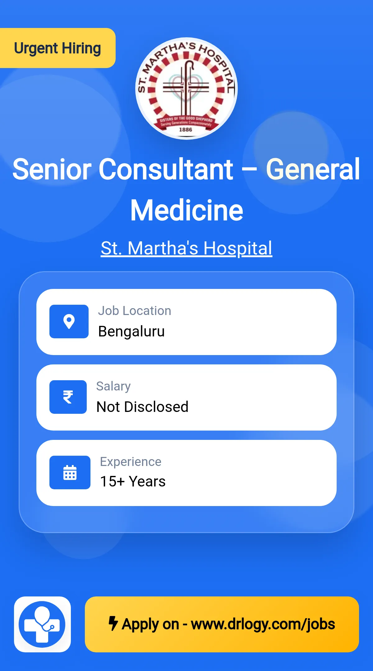 Senior Consultant – General Medicine