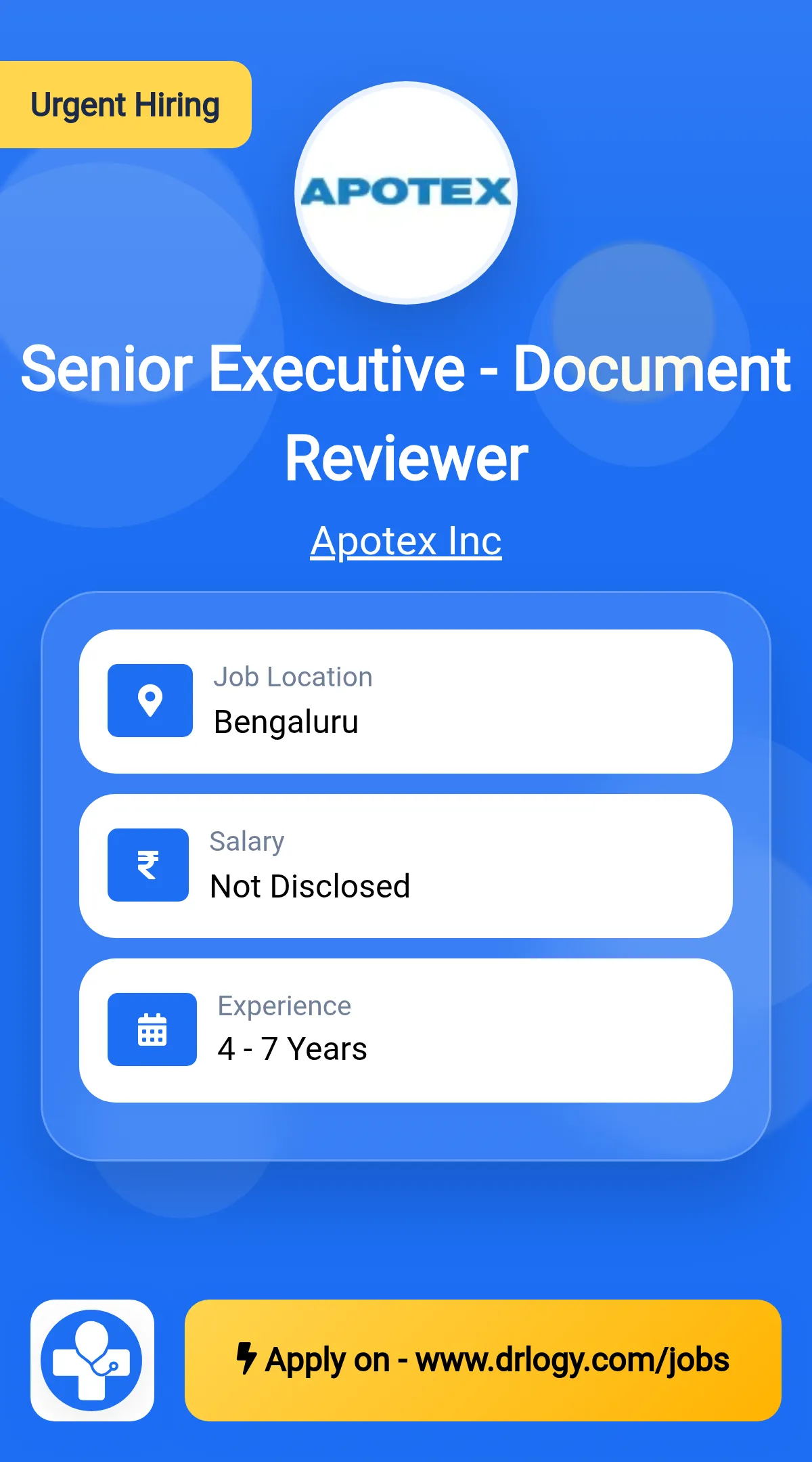 Senior Executive - Document Reviewer