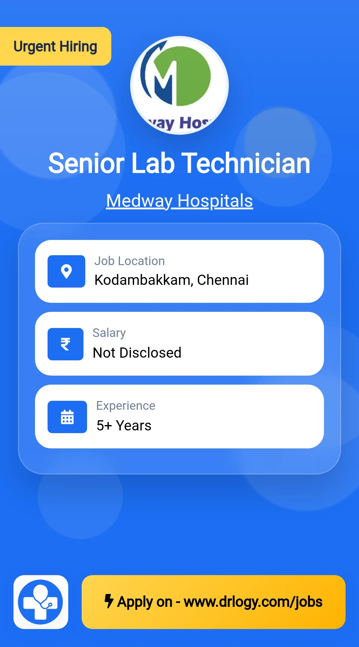 Senior Lab Technician