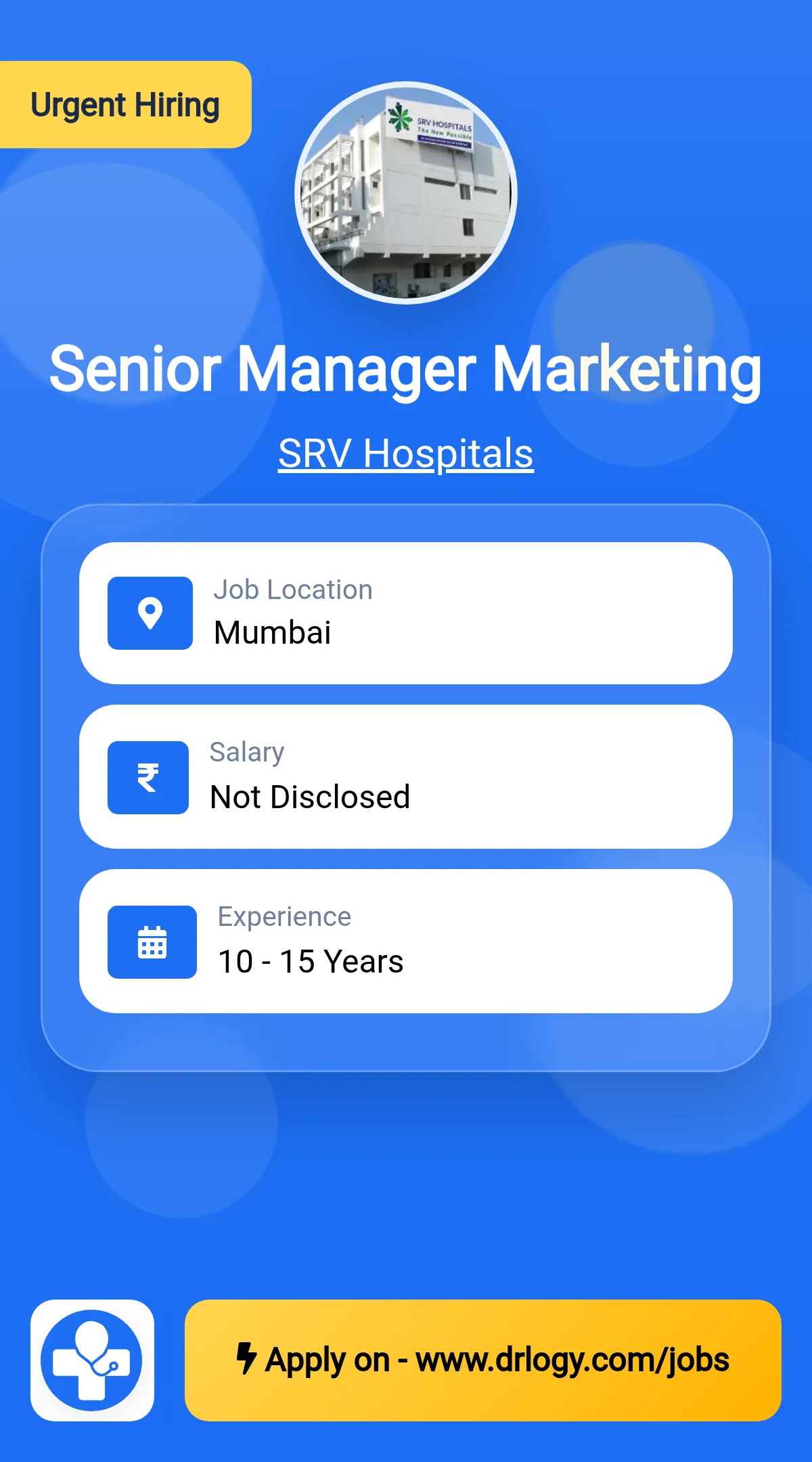 Senior Manager Marketing