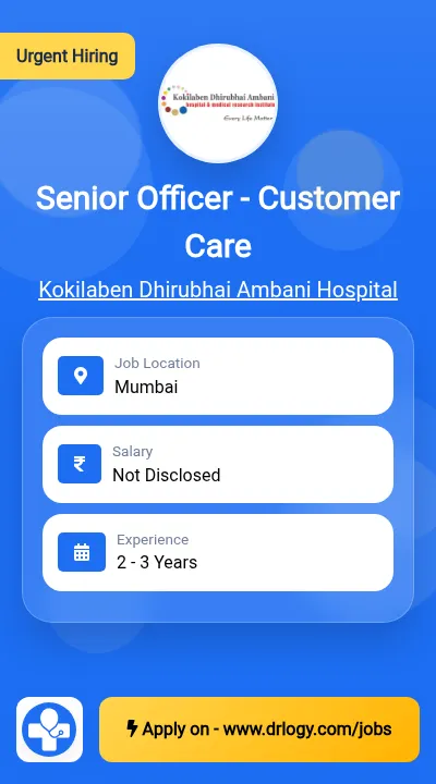 Senior Officer - Customer Care