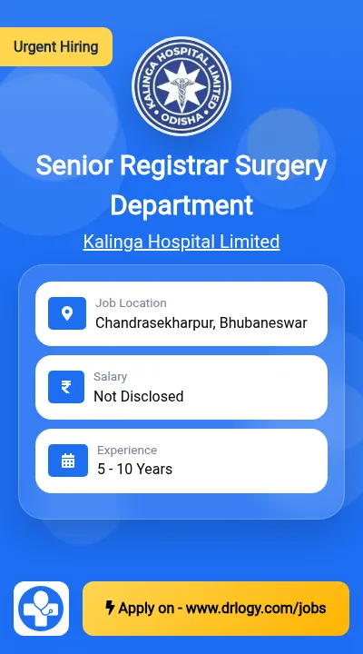 Senior Registrar Surgery Department