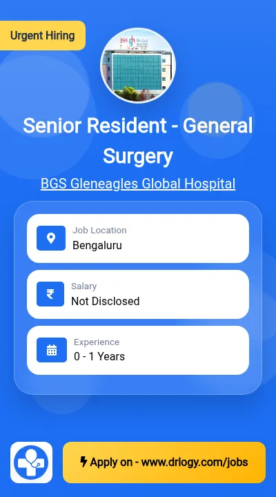Senior Resident - General Surgery