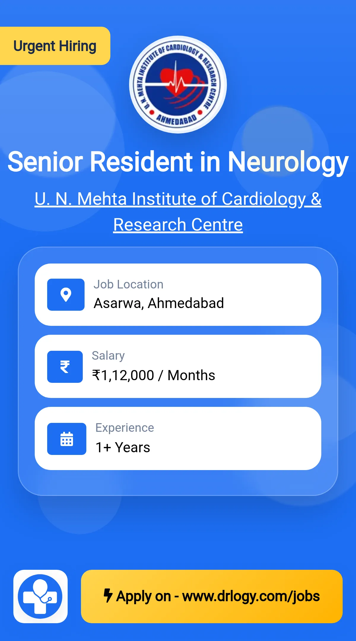 Senior Resident in Neurology