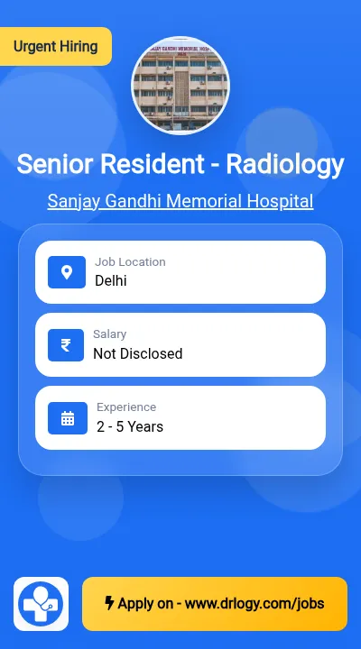 Senior Resident - Radiology