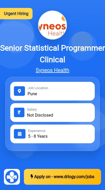 Senior Statistical Programmer Clinical