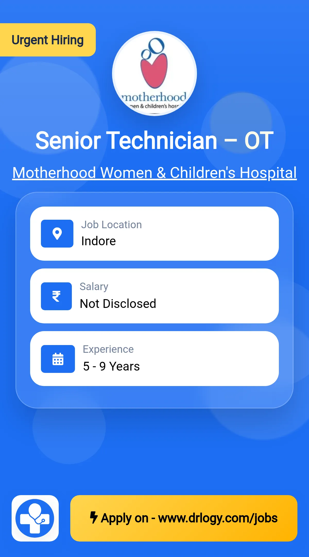 Senior Technician – OT