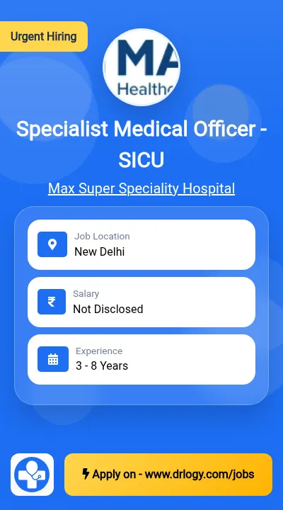 Specialist Medical Officer - SICU