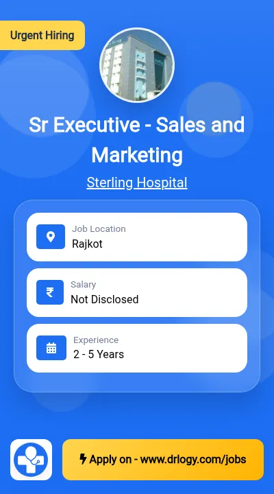 Sr Executive - Sales and Marketing