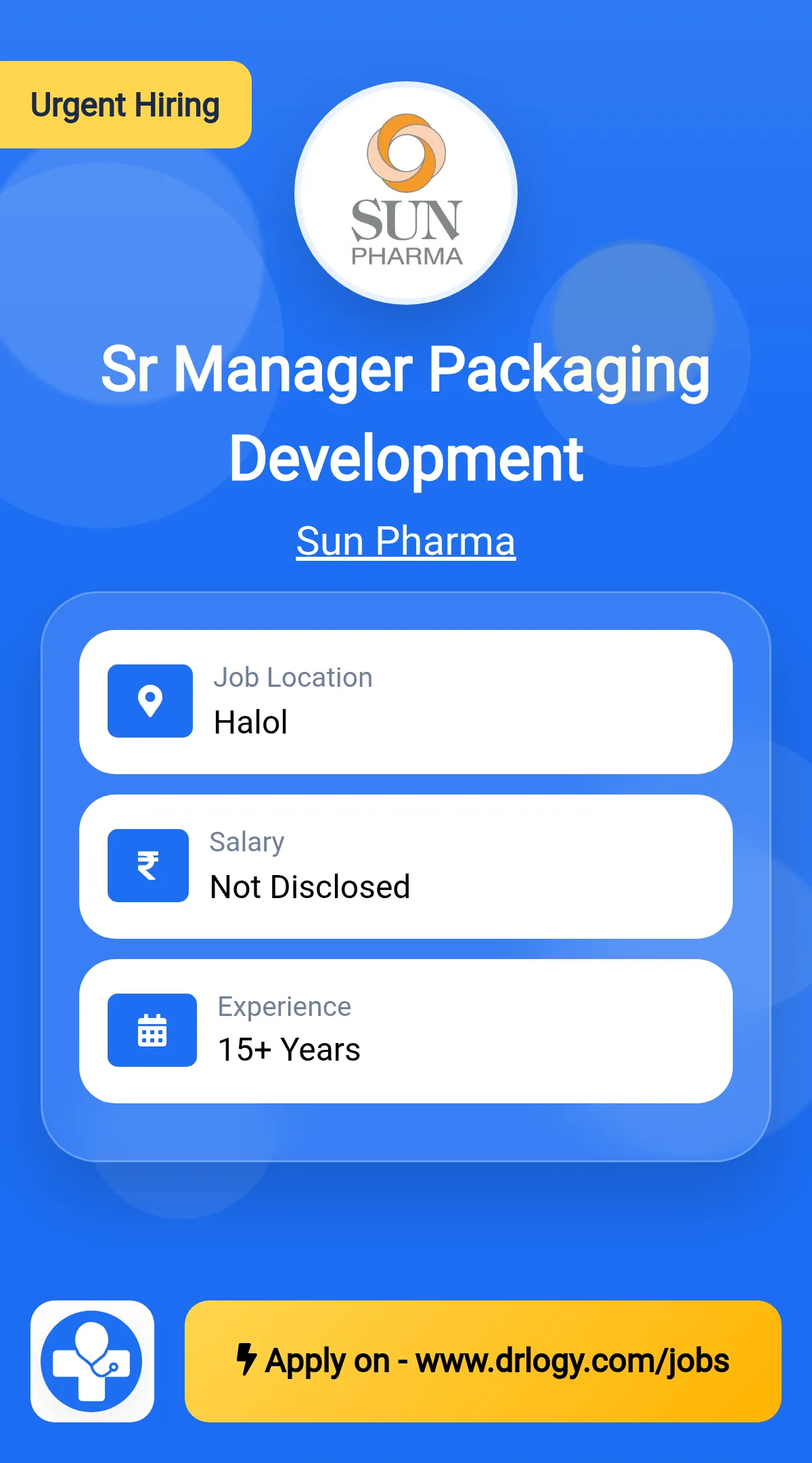 Sr Manager  Packaging Development