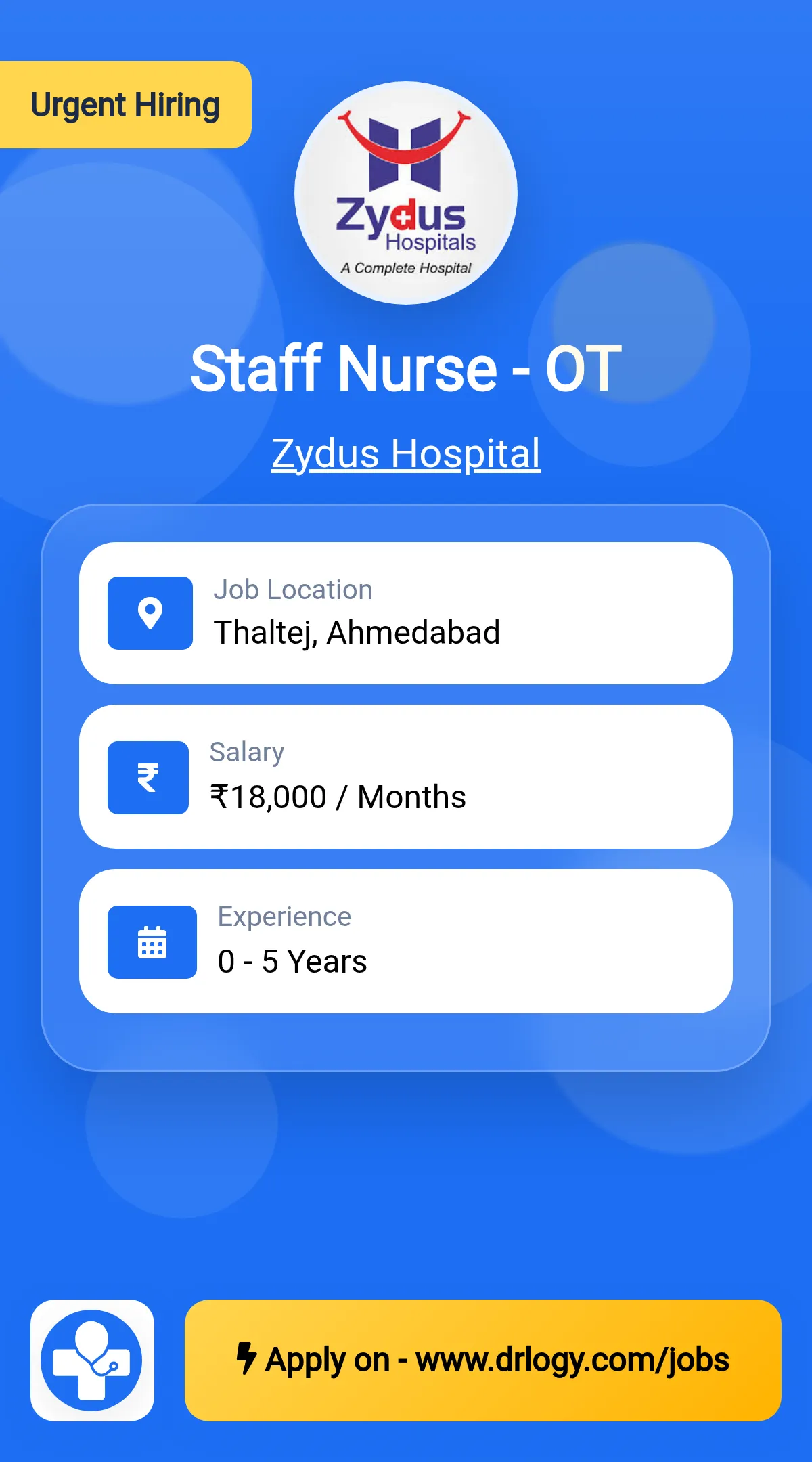 Staff Nurse - OT