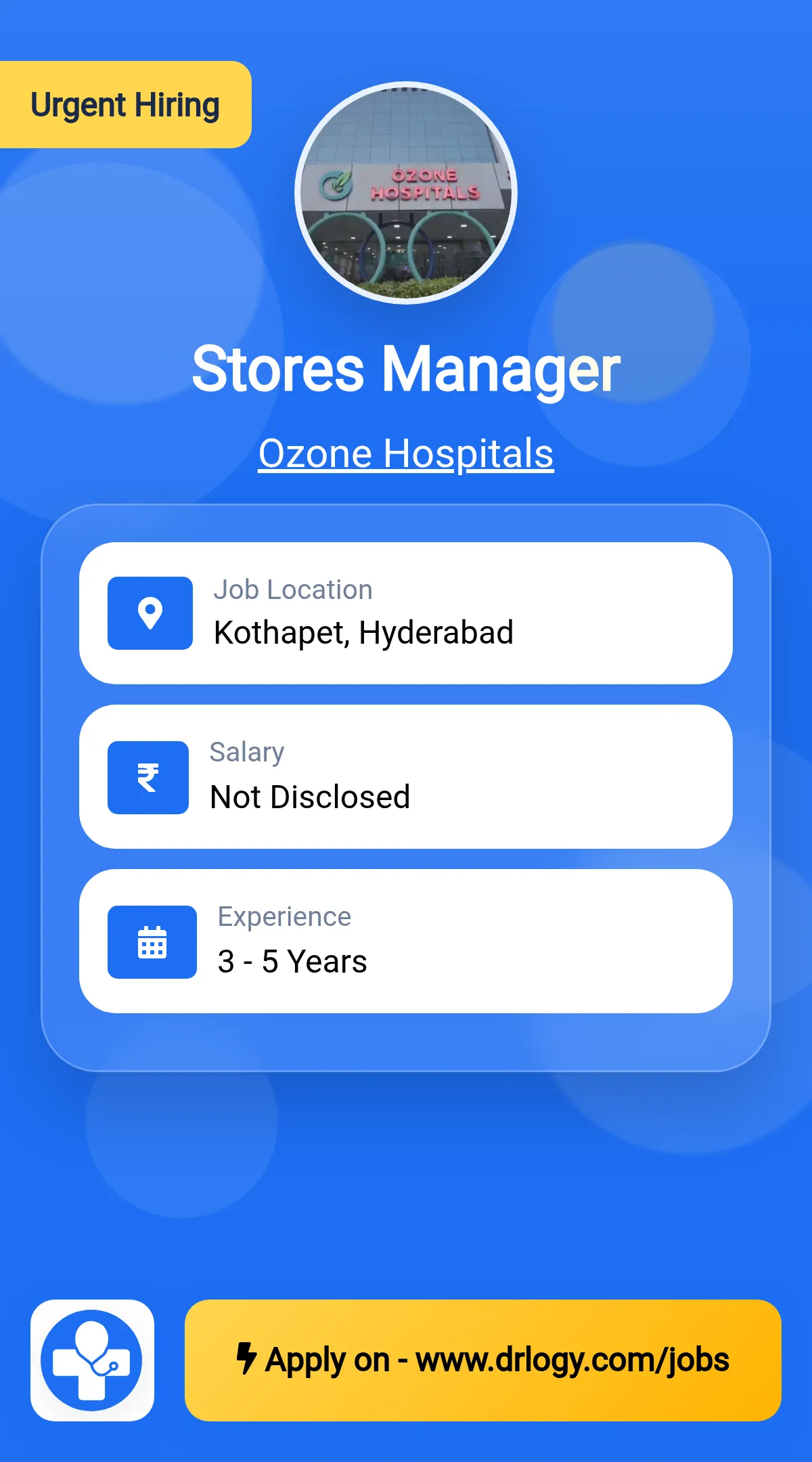 Stores Manager