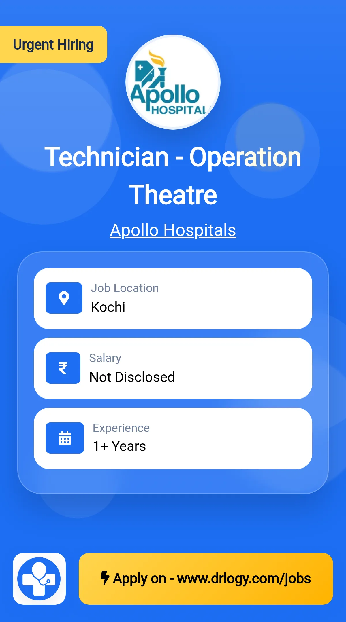Technician - Operation Theatre