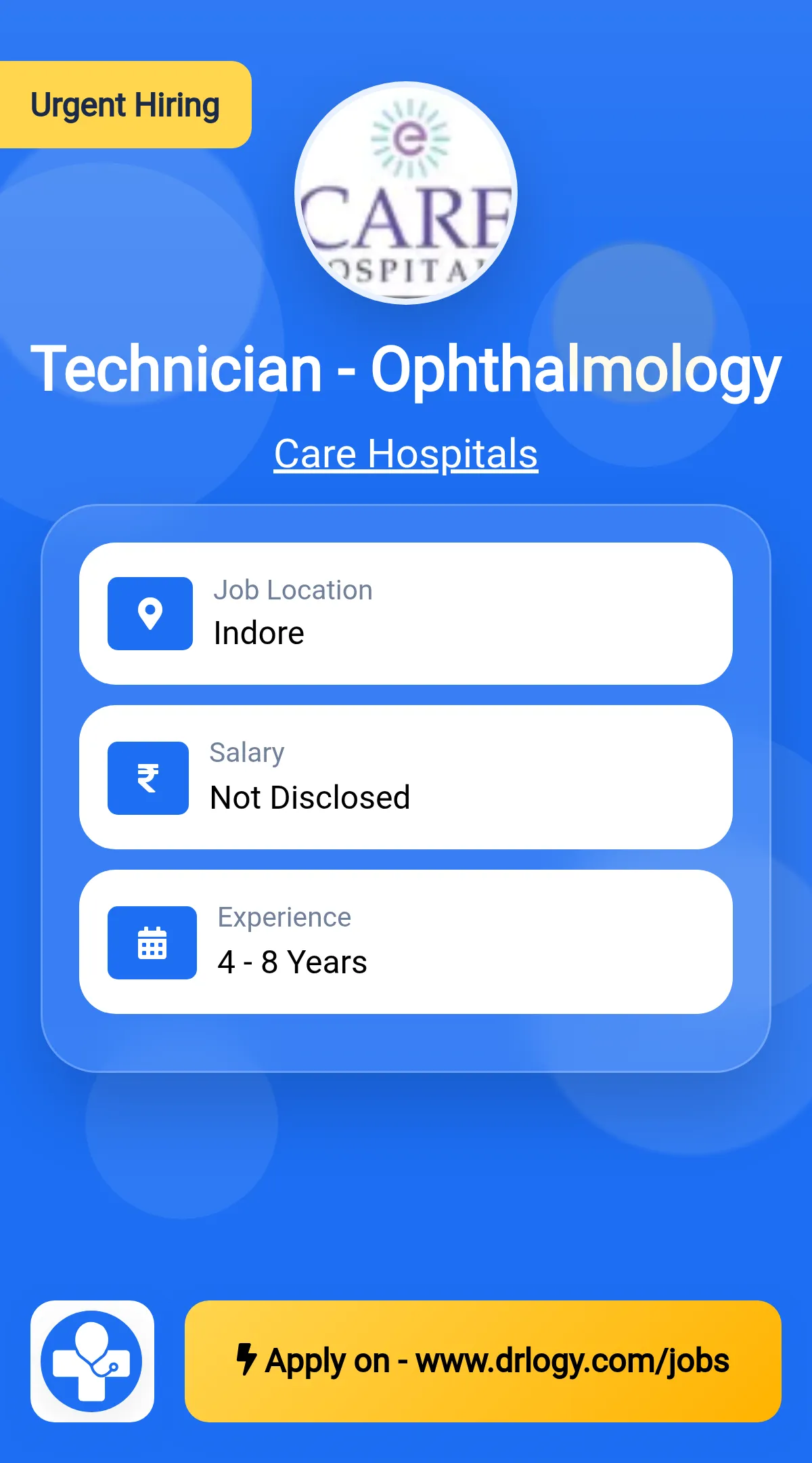 Technician - Ophthalmology